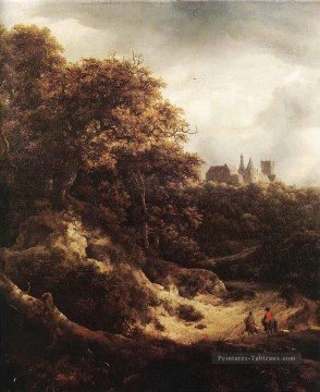  isaakszoon - Le château de Bentheim Jacob Isaakszoon van Ruisdael